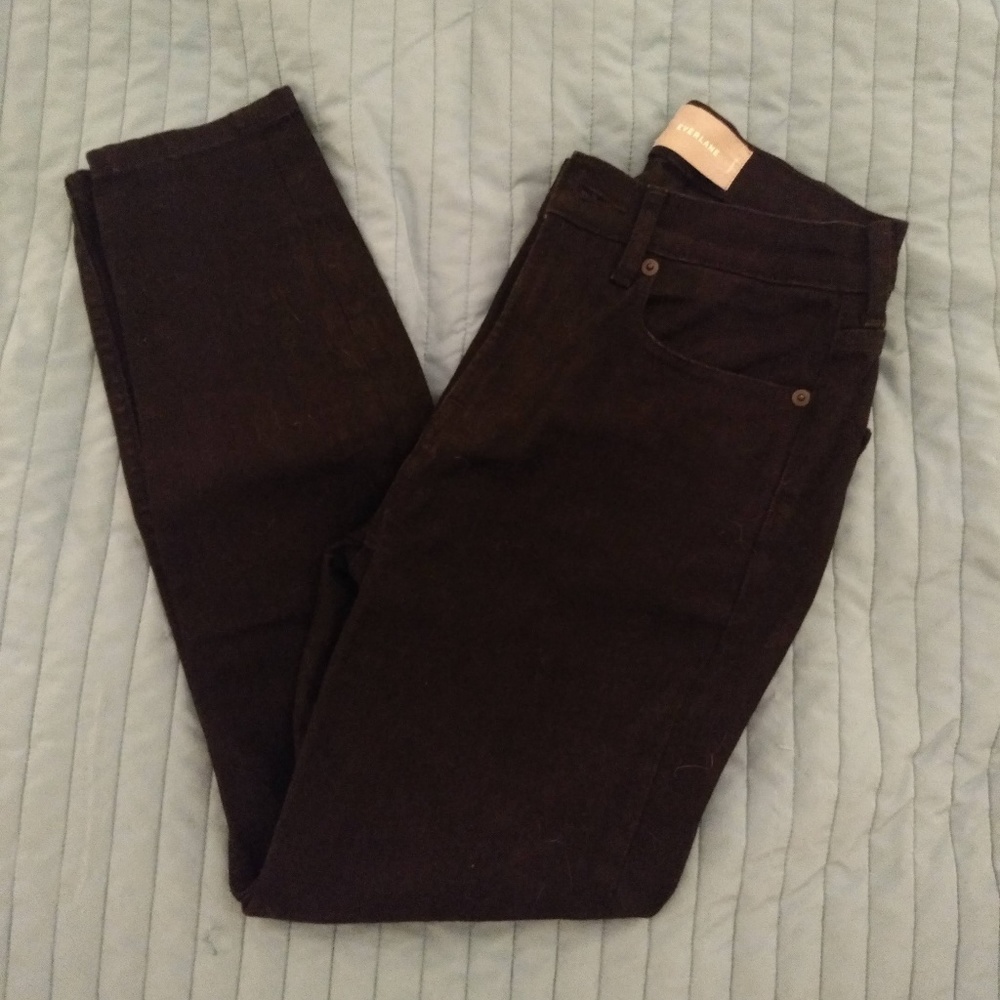 Everlane High-Rise Skinny Jeans Size 26 (Ankle)